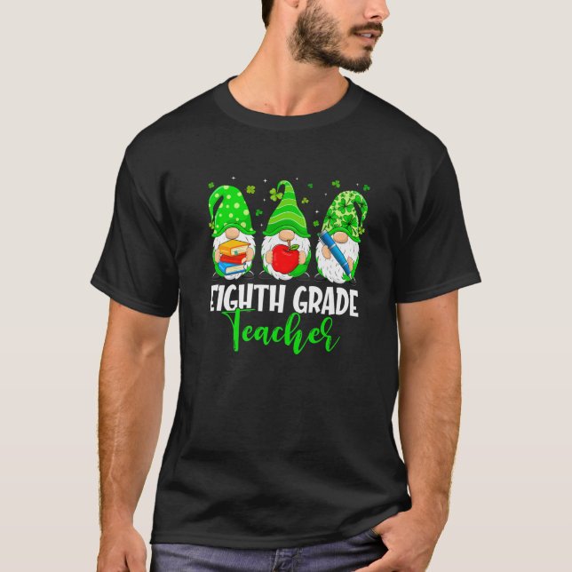 Camiseta Gnomos Bons 8º Grau Esquadrão de Professores St Pa (Frente)