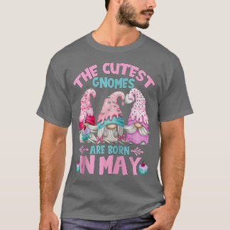 Camiseta Gnomos Bons De Aniversário Para Mulheres E Jardins