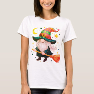 Camiseta Gnomos Cons com vassoura