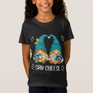 Camiseta Gnomos Da Câmera De Fotografia Engraçada Para Foto