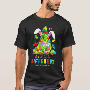 Camiseta Gnomos da Páscoa das Crianças Segurando Puzzles Ac