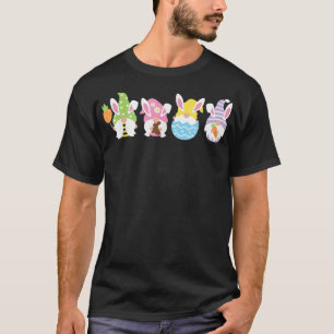 Camiseta Gnomos da páscoa Páscoa Coelho Leste de Caça de