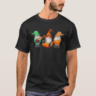 Camiseta Gnomos das bruxas O outono das abóboras cai com gr