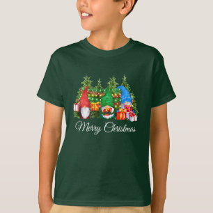 Camiseta Gnomos de Água Verde de Natal