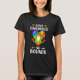 Camiseta Gnomos de Amor Sem Limites Lgbbd Hum de Consciênci
