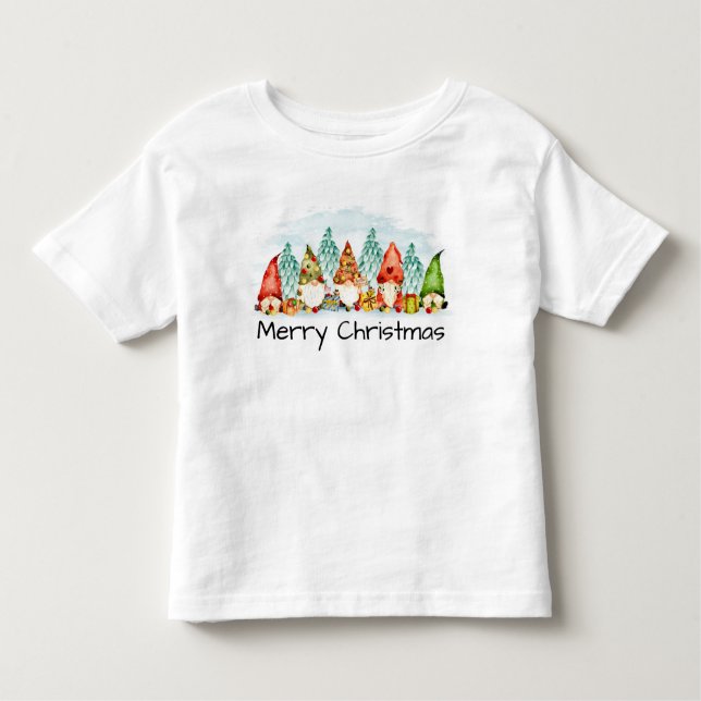 Camiseta Gnomos de Natal (Frente)