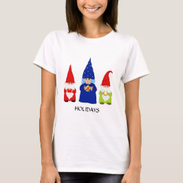 Camiseta Gnomos de Natal Fofos