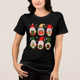 Camiseta Gnomos de Natal Fofos