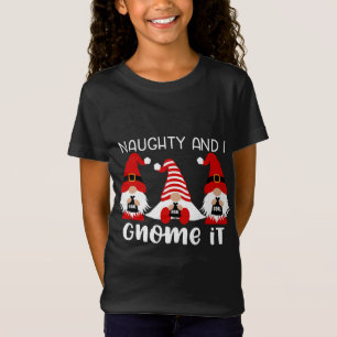 Camiseta Gnomos de Natal Gnomos Três Gnomos Malvados