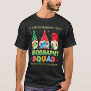 Camiseta Gnomos de Natal na Esquadra Geográfica Suando Tea