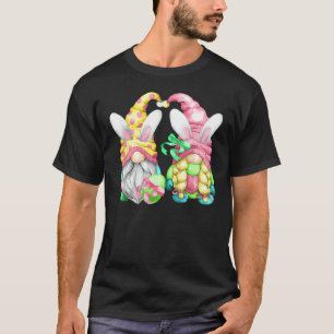 Camiseta Gnomos de Orelha de Coelho Únicos para Mulheres e