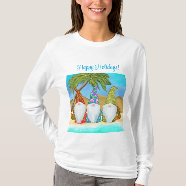 CAMISETA GNOMOS DE PRAIA (Frente)