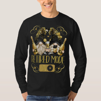 Camiseta Gnomos De Reforma Engraçados Para Mulheres Aposent