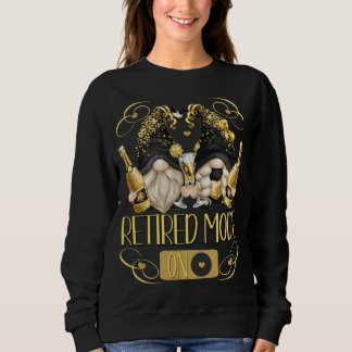 Camiseta Gnomos De Reforma Engraçados Para Mulheres Aposent