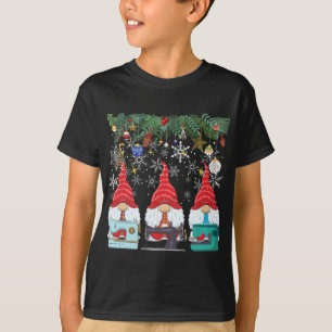 Camiseta Gnomos de Sewing Quililing Gnomies Xmas - Quilter