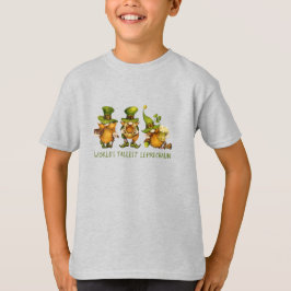 Camiseta Gnomos Divertidos Maior Duende Dia de São Patrício