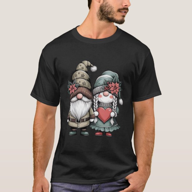 Camiseta Gnomos do Espírito de Natal (Frente)