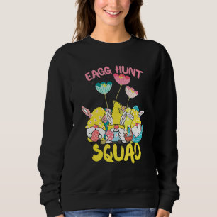 Camiseta Gnomos do Ovo Hunt Dia da Páscoa Coelhinho Engraça