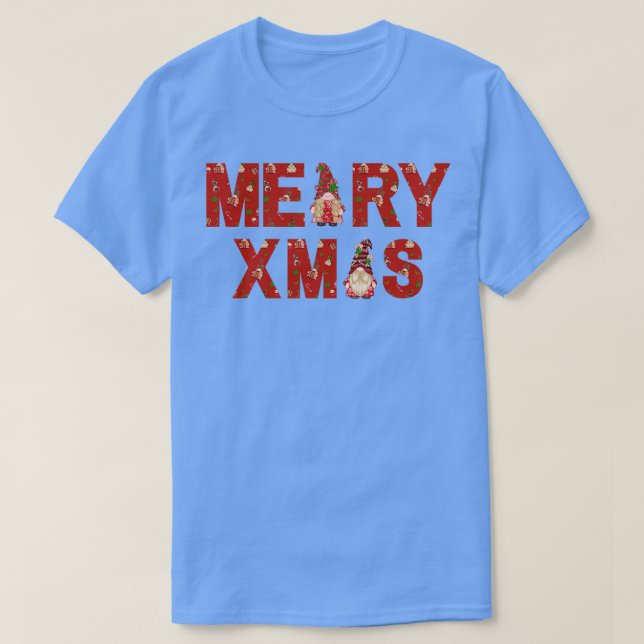 Camiseta Gnomos e Goodies de Natal (Frente do Design)