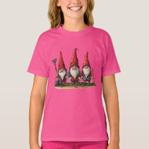 Camiseta Gnomos em Bloom: Primavera
