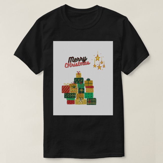Camiseta gnomos engraçados de natal TSirt Graphic (Frente do Design)