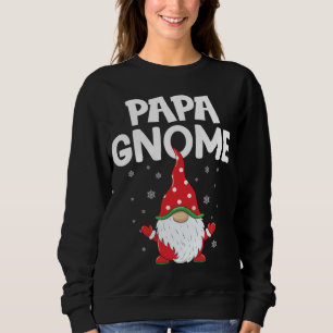 Camiseta Gnomos engraçados Papa Gnomo Xmas bonitinho Natal 