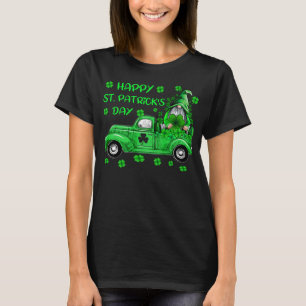 Camiseta Gnomos Engraçados Ruas Felizes Dia de Patrick Pres