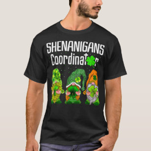 Camiseta Gnomos Gre, Coordenador de Shenanigans do Dia de S
