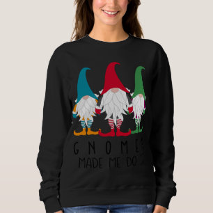 Camiseta Gnomos Me Fez Fazer Isso Papais noeis Nórdicos Gno
