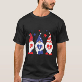 Camiseta Gnomos Patrióticos legal EUA unisex