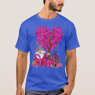 Camiseta Gnomos Pumpkin Árvore de outono Sensibilização par