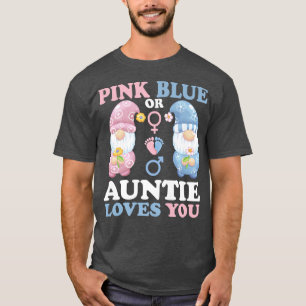 Camiseta Gnomos Rosa Ou Azul Tia Te Ama Sexo De Bebê