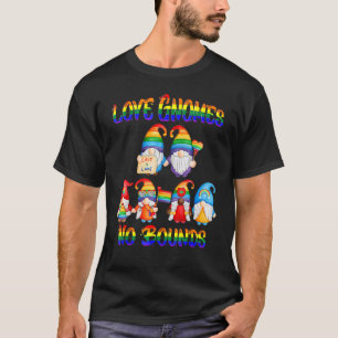 Camiseta Gnomos sem limites Lgbt Sinalizador Lgbt Comunidad