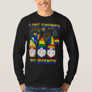 Camiseta Gnomos sem limites Lgbt Sinalizador Lgbt Comunidad