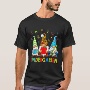 Camiseta Gnomos Tripulantes Do Jardim De Infância Professor