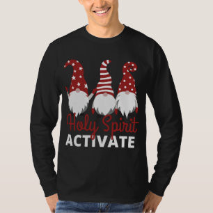 Camiseta Gnomos XMAS Santo Ativista - Cristão Engraçado