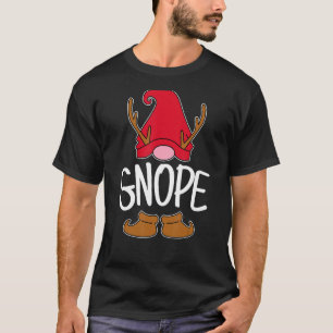 Camiseta Gnope Tomte Garden Gnoma Scandinávia Suecia Nope