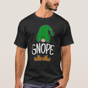 Camiseta Gnope Tomte Garden Gnoma Scandinávia Suecia Nope