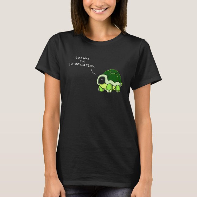 Camiseta Go Away I m Introverting (Frente)