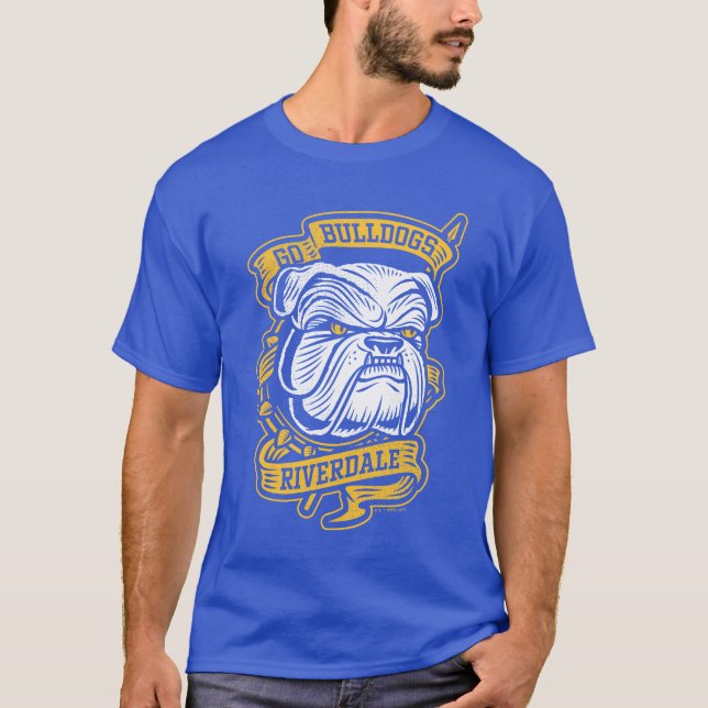 Camiseta Go Bulls - Riverdale Mascot Banner (Frente)