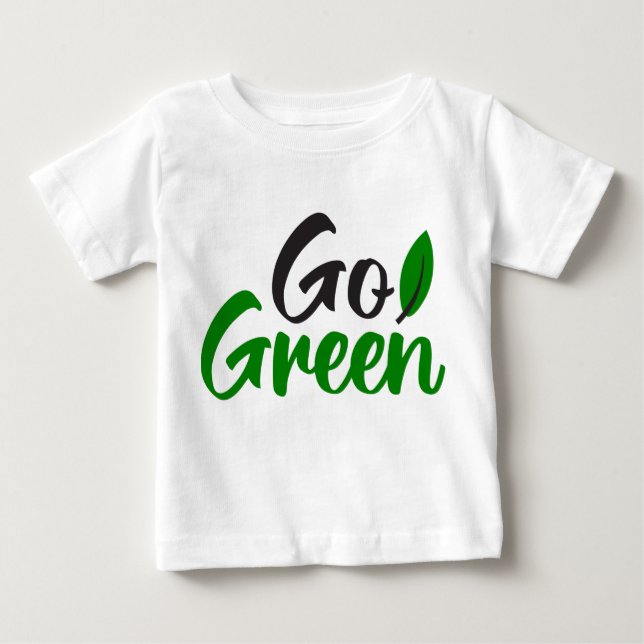 Camiseta Go green (Frente)