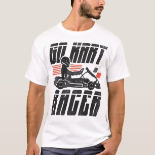 Camiseta Go Kart Go Kart Racer Vintage