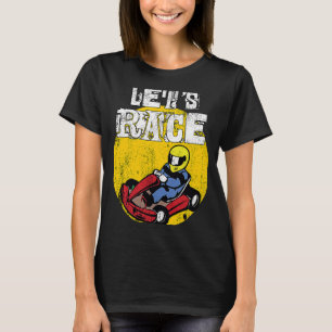 Camiseta Go kart Gokart Racing Sports Funny Race Ideia Lega
