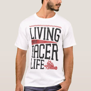Camiseta Go Kart Living Aquela Vintage Da Vida Racial