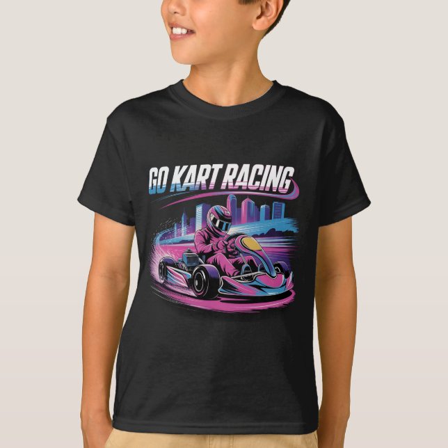 Camiseta Go Kart Racing (Frente)