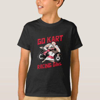 Camiseta Go Kart Racing Girl