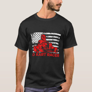 Camiseta Go Kart Racing Race Karting Go-Cart Racer
