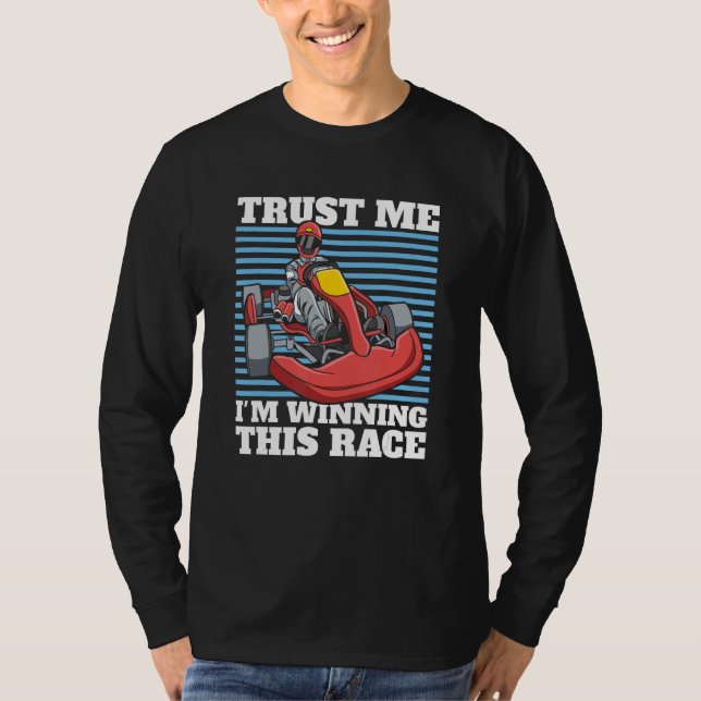 Camiseta Go Kart Winner Race  Racer Karting (Frente)