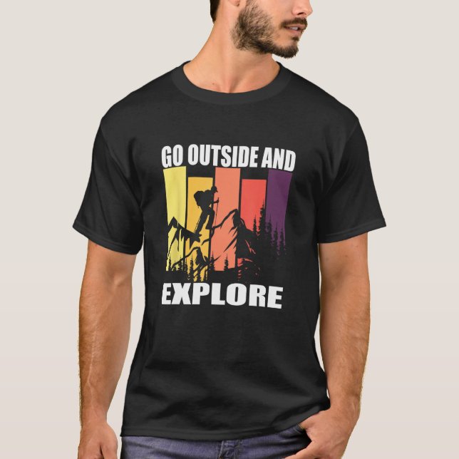 Camiseta Go Outside and Explore (Frente)