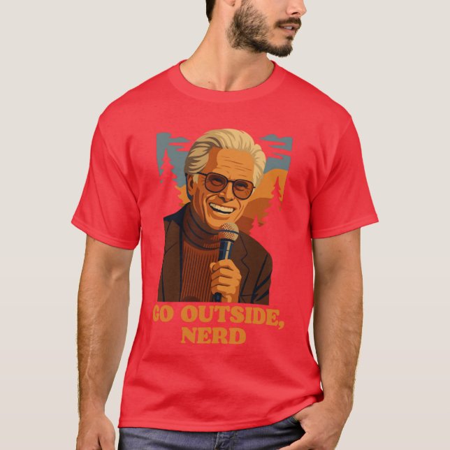 Camiseta Go Outside Nerd Baby Billy Freeman Righteous Gemst (Frente)